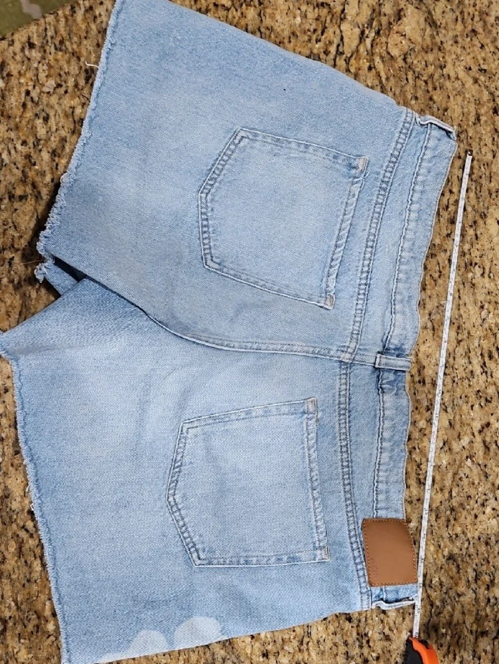 Aeropostale Super Baggy Low Rise Denim Shorts 16